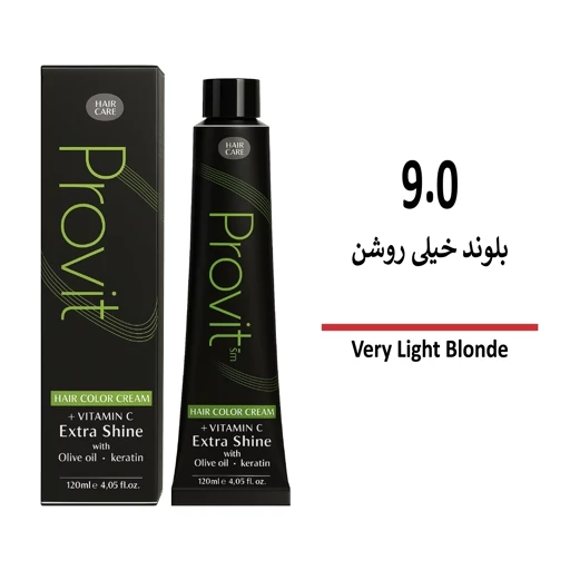 رنگ مو پرویت بلوند خیلی روشن 9/0