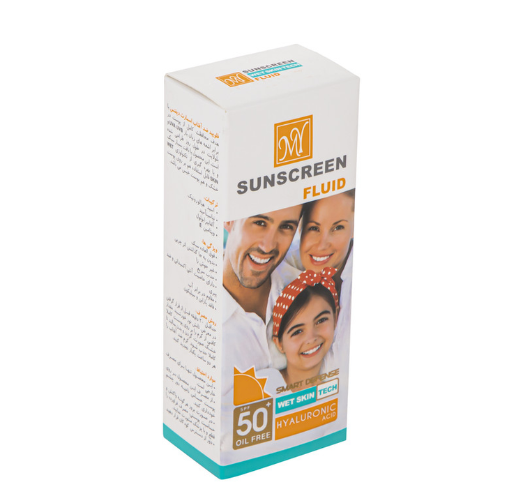 فلوئید ضدآفتاب بیرنگ مای SPF50 مدل Smart Defense