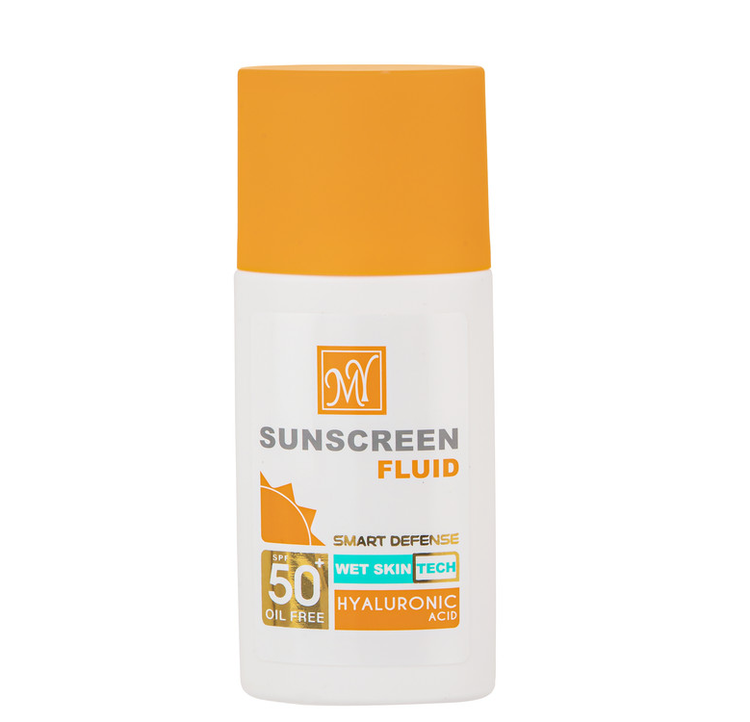فلوئید ضدآفتاب بیرنگ مای SPF50 مدل Smart Defense