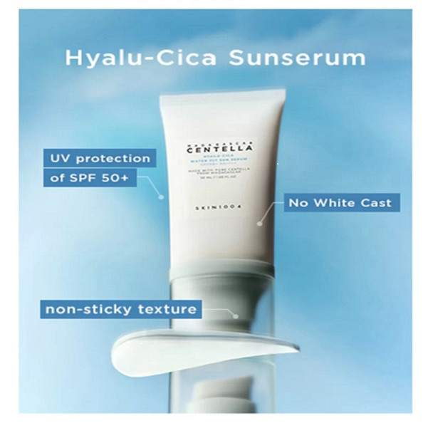 کرم ضد آفتاب بدون رنگ سنتلا، 50 SPF