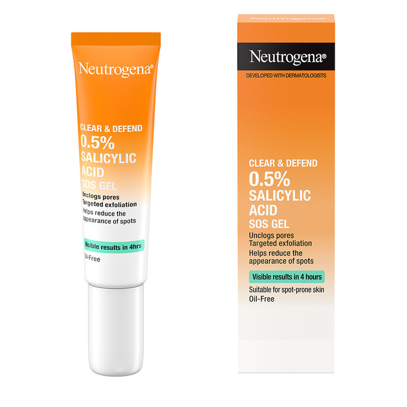 ژل ضد جوش فوری نوتروژینا مدل salicylic acid